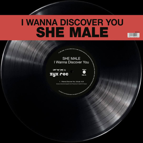 She Male - I Wanna Discover You Vinyl
