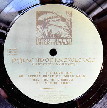 Pyramid Of Knowledge - The Elevation - Artists Pyramid Of Knowledge Genre Breakbeat, Acid, Tribal Release Date 20 Jan 2023 Cat No. HBE009 Format 12