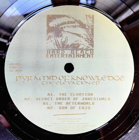 Pyramid Of Knowledge - The Elevation - Artists Pyramid Of Knowledge Genre Breakbeat, Acid, Tribal Release Date 20 Jan 2023 Cat No. HBE009 Format 12" Vinyl - Hard Beach Entertainment - Hard Beach Entertainment - Hard Beach Entertainment - Hard Beach Entert - Vinyl Record