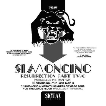 Simoncino - Resurrection Part 2 Vinyl Vinly Record