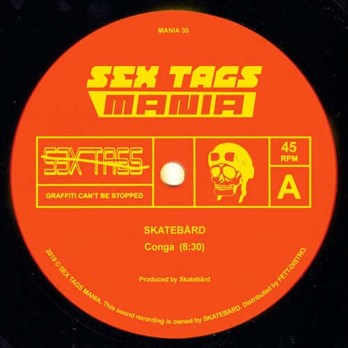 Skatebard / Crystal Bois - Conga Vinyl