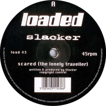 Slacker - Scared Vinyl Vinly Record