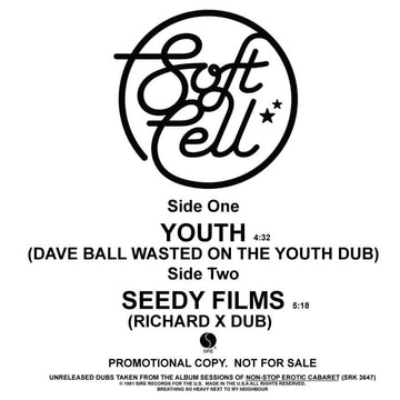 Soft Cell - The Unreleased Dubs Vinyl Vinly Record