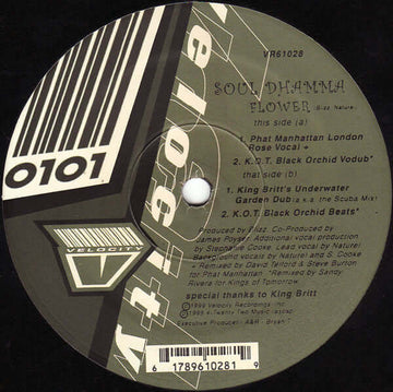 Soul Dhamma - Flower Vinyl Vinly Record