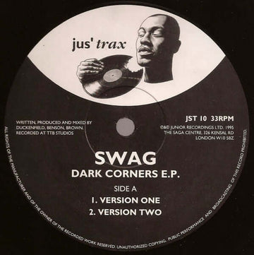 Swag - Dark Corners E.P. Vinyl Vinly Record