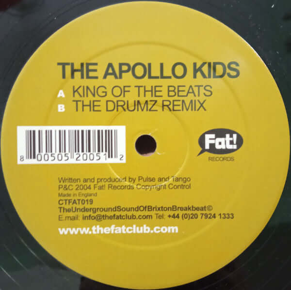 The Apollo Kids - King Of The Beats Vinyl