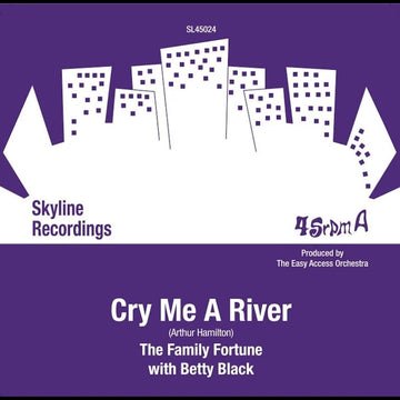 The Family Fortune Feat Betty Black - Cry Me A River Vinyl Vinly Record
