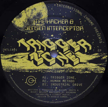 The Hacker & Jensen Interceptor - Trigger Zone Vinyl Vinly Record