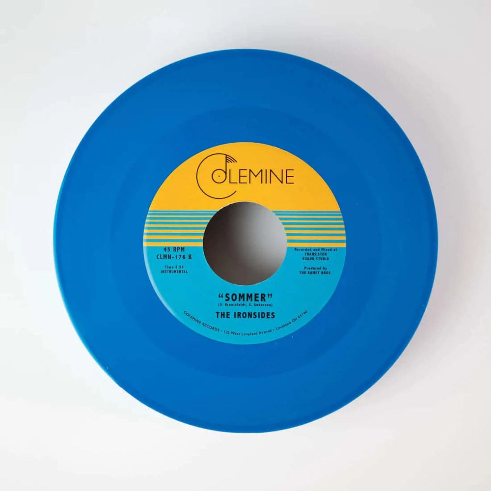 The Ironsides - 'Changing Light / Sommer' Blue Vinyl Vinyl