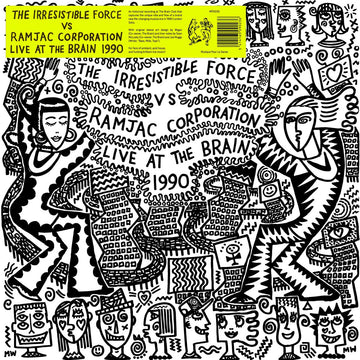 The Irresistible Force Vs Ramjac Corporation - Live At The Brain 1990 Vinyl Vinly Record