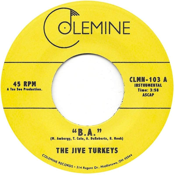 The Jive Turkeys – B.A / Chickenfoot 7" [Ltd. Colour Vinyl] Vinyl