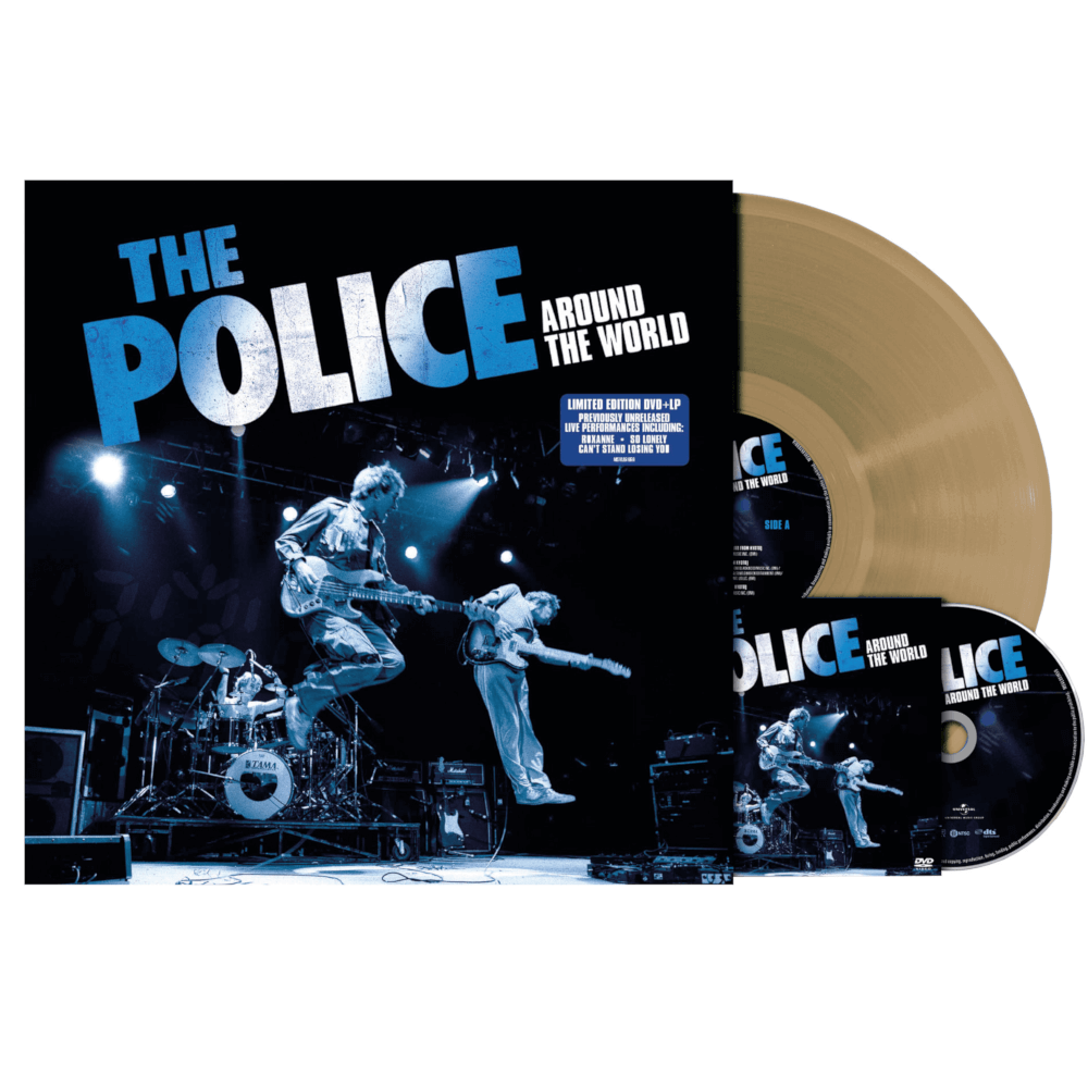 The Police - Around The World (Gold) Vinyl