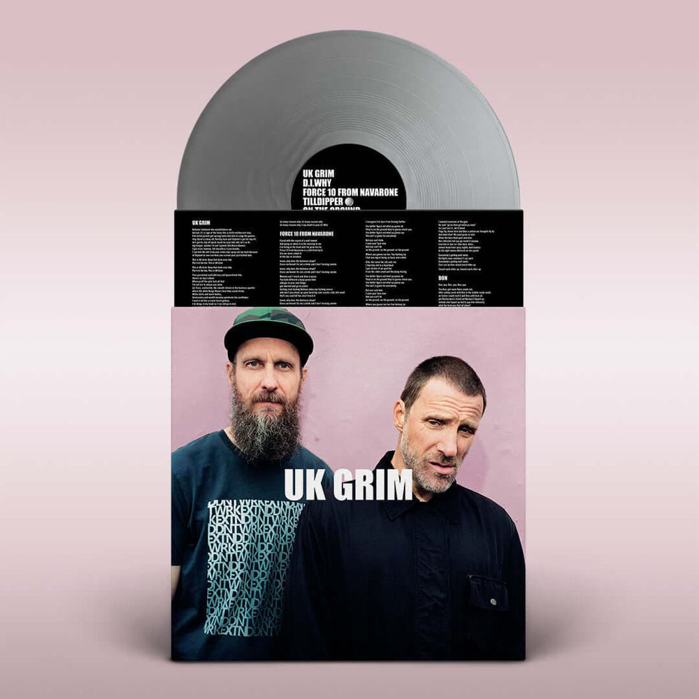 The Sleaford Mods - UK Grim (Silver) Vinyl