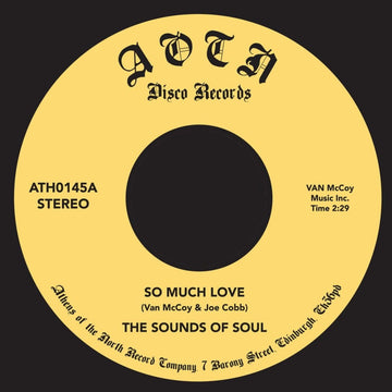 The Sounds Of Soul - So Much Love Vinyl Vinly Record