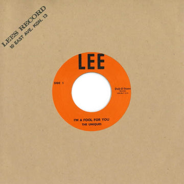 The Uniques & Lester Sterling - I'm a Fool for You Vinyl Vinly Record