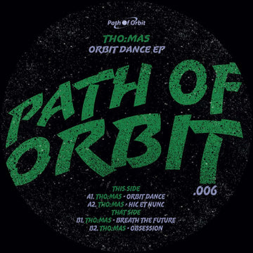 Tho:mas - Orbit Dance EP Vinyl Vinly Record