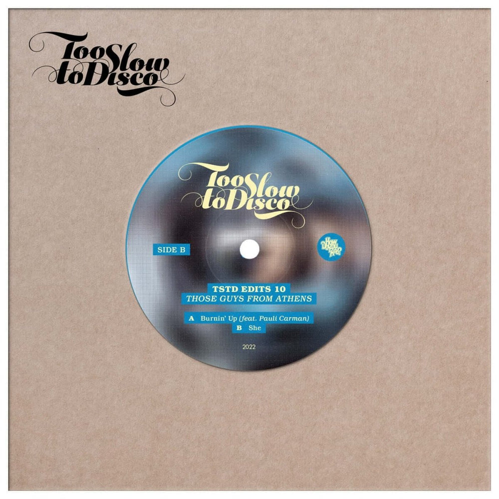 Those Guys From Athens - Too Slow To Disco Edits 10 (Repress) Vinyl