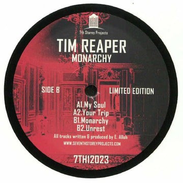 Tim Reaper - Monarchy Vinyl Vinly Record