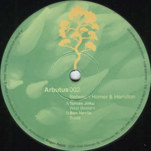 Tomas Jirku / Ben Nevile - Between Homer & Hamilton Vinyl