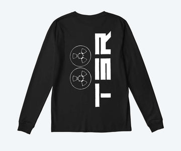 TSR x H&S Recordings Long Sleeve Tee Vinyl Vinly Record
