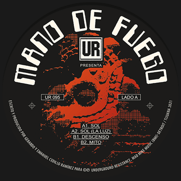 Mano De Fuego - UR Presenta Mano De Fuego - Artists Mano De Fuego Genre Detroit House Release Date 20 Jan 2023 Cat No. UR-095 Format 12