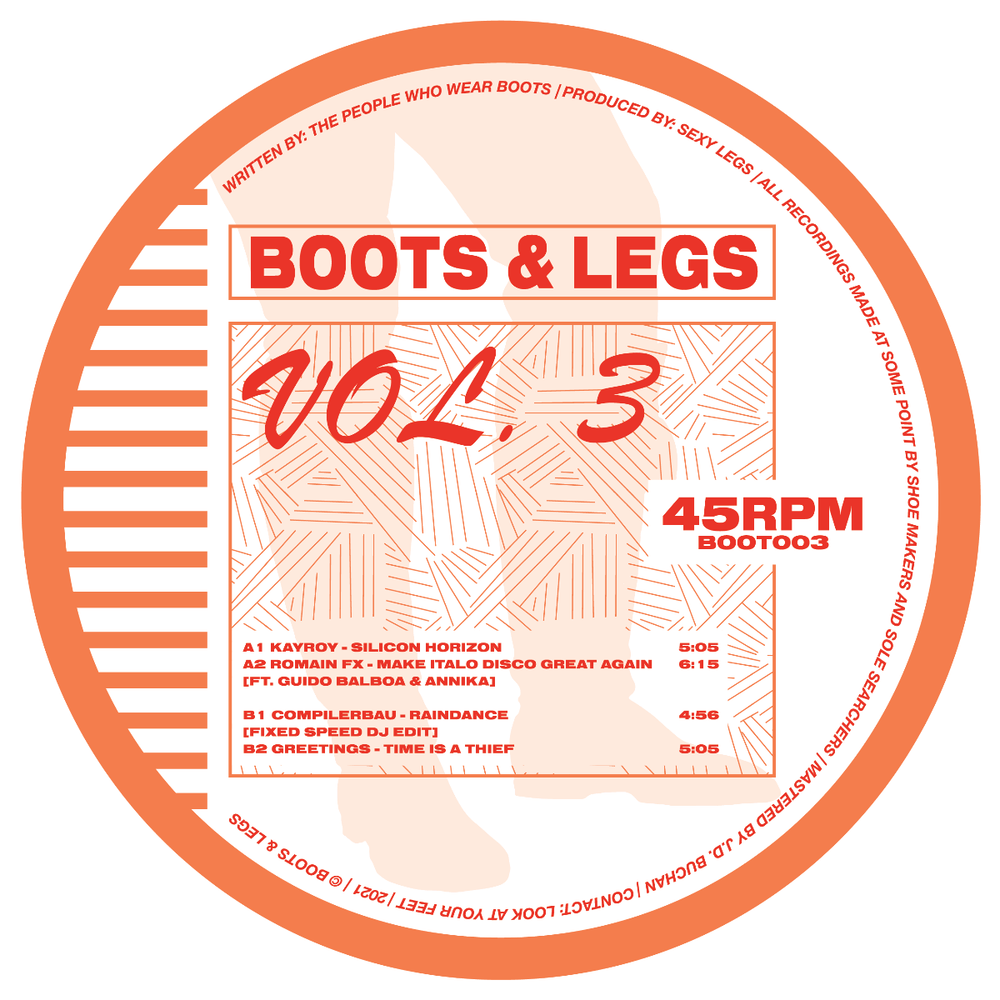 Various Artists - Boots & Legs Vol.3 EP