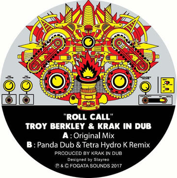 Troy Berkley & Krak In Dub - 'Roll Call' Vinyl - Artists Troy Berkley & Krak In Dub Genre Reggae, Dub, Dubstep Release Date 18 Nov 2022 Cat No. FOGATA1010 Format 10