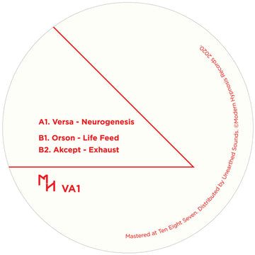 Various - 'MHVA1' Vinyl - Various Artists - MHVA1 (Vinyl) - Part one of a four part series, bringing artists from different musical hubs on this planet, onto the one record. To make the connections far between, closer together. Bristol, Berlin & Christchu Vinly Record