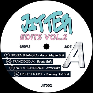 Jitter - Edits Vol. 2 - Jitter - Edits Vol. 2 - Embracing the good vibe of the afro, ethnic and tropical scenes. Vinyl, 12, EP - Jitter - Jitter - Jitter - Jitter Vinly Record