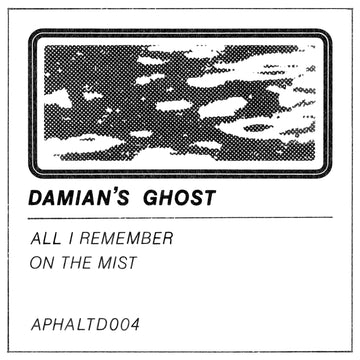 Damian's Ghost - All I Remember - Damian's Ghost - All I Remember - 'I was introduced to Damian’s Ghost and what struck me immediately was how simple and clean the tracks were. Vinyl, 10