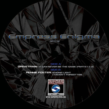 Drivetrain / Rennie Foster - Empress Enigma - Artists Drivetrain / Rennie Foster Genre Deep House Release Date 10 Mar 2023 Cat No. SRT179 Format 12