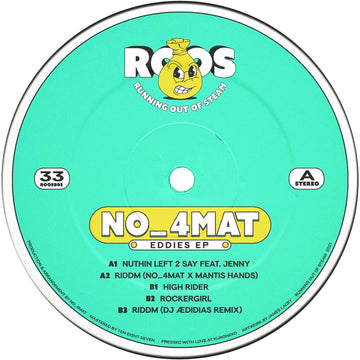 No_4mat - Eddie’s EP - Running Out Of Steam have quickly established themselves as one of the pacesetters in the world of emotionally driven club music... - Running Out Of Steam Vinly Record