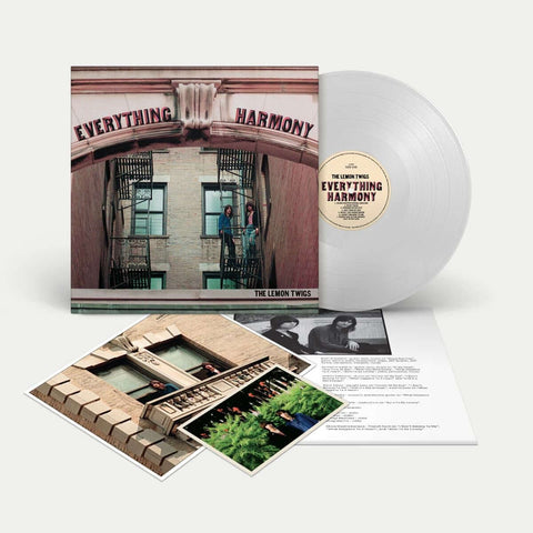 The Lemon Twigs - Everything Harmony (Clear) - Artists The Lemon Twigs Genre Soft Rock Release Date 5 May 2023 Cat No. CT358LPC1 Format 12" Clear Vinyl - Vinyl Record