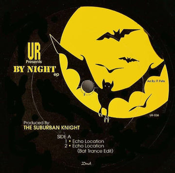 Suburban Knight - By Night - Artists Suburban Knight Genre Techno Release Date 15 December 2021 Cat No. UR-036 Format 12