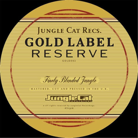 Dub-Liner & Prizm - Gold Label Reserve - Artists Dub-Liner & Prizm Genre Jungle Release Date 17 Feb 2023 Cat No. GOLD002 Format 12" Vinyl - Jungle Cat Recordings - Jungle Cat Recordings - Jungle Cat Recordings - Jungle Cat Recordings - Vinyl Record
