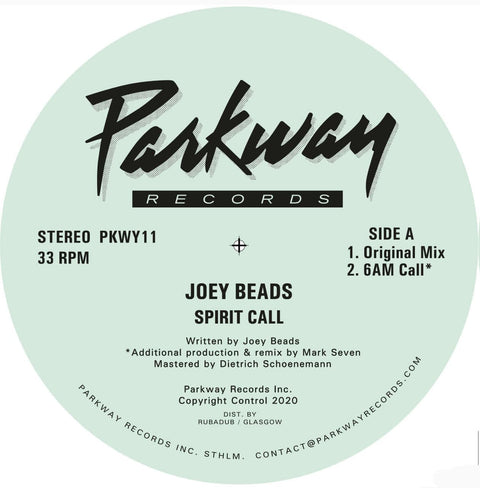 Joey Beads - Spirit Call - A Philly groove classic remixed, mastered, and edited specifically for 7” vinyl. The A-side features a remix by New York disco don and re-edit whiz Mike Maurro with the B-side reserved for the original single version, remastered - Vinyl Record