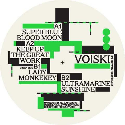 Voiski - Unforeseen Alliance 3 - Voiski - Unforeseen Alliance 3 - Vinyl, 12", EP - Construct Reform - Construct Reform - Construct Reform - Construct Reform - Vinyl Record