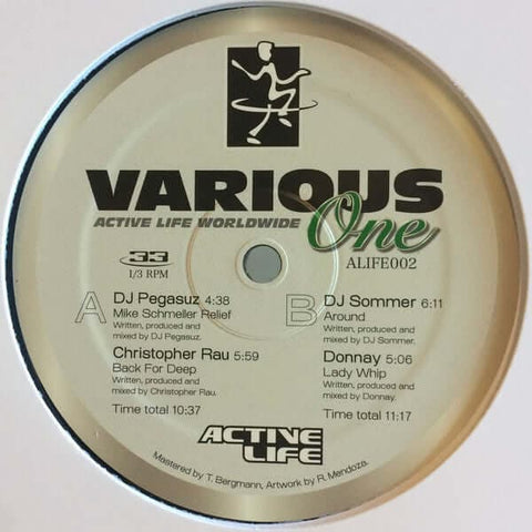 Various - ALIFE002 [Warehouse Find] Vinyl - Vinyl Record
