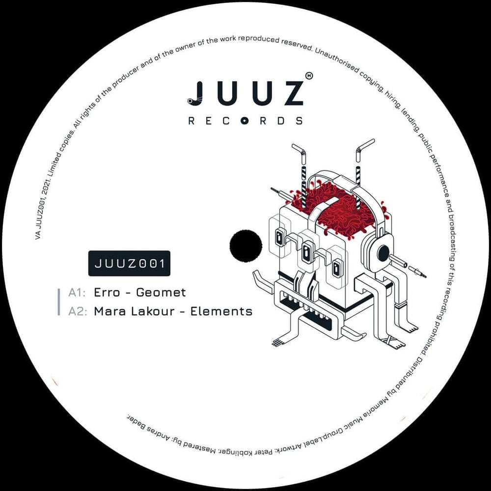 Various Artists - JUUZ001 Vinyl