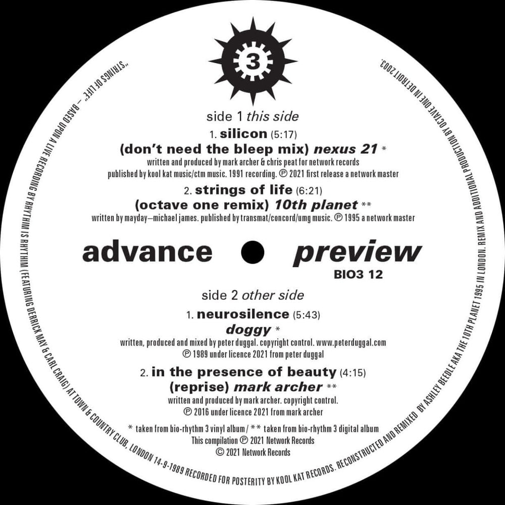 Various - Bio Rhythm (re - indulge) Sampler Vinyl
