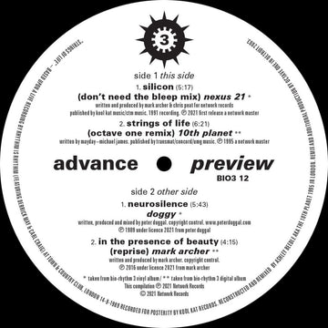 Various - Bio Rhythm (re - indulge) Sampler Vinyl Vinly Record