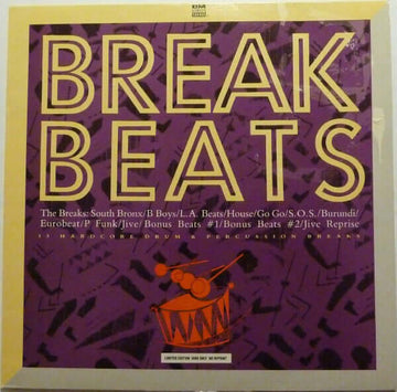 Various - Break Beats Vinyl Vinly Record