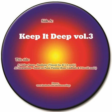 Various - 'Keep It Deep Vol 3' Vinyl Vinyl Vinly Record