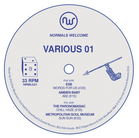 Various - 'NRML021' Vinyl Vinyl - Vinyl Record