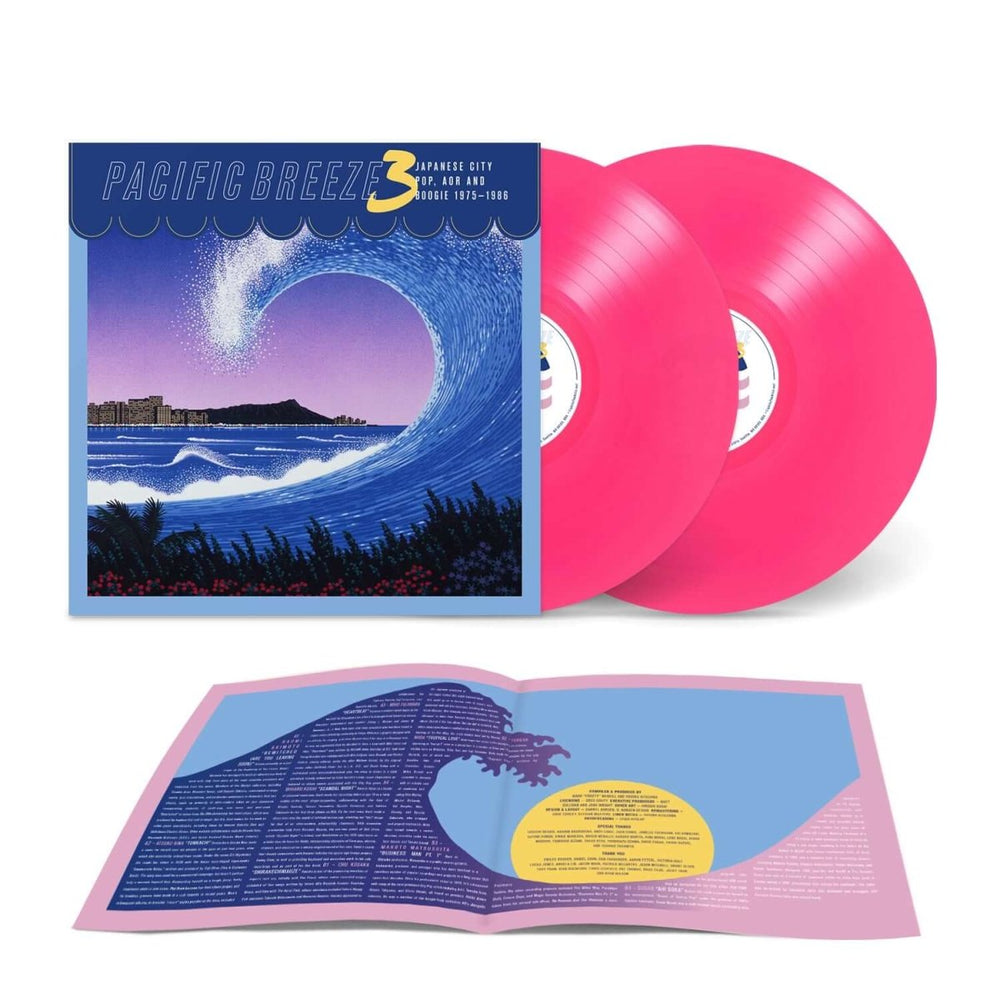 Various - Pacific Breeze Volume 3 (Pink) Vinyl