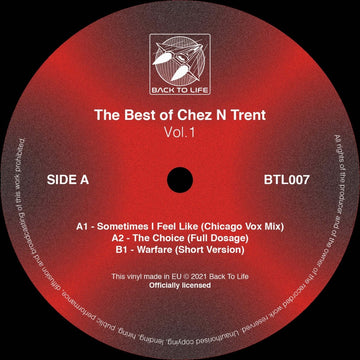 Various - The Best of Chez N Trent Vol 1 Vinyl Vinly Record