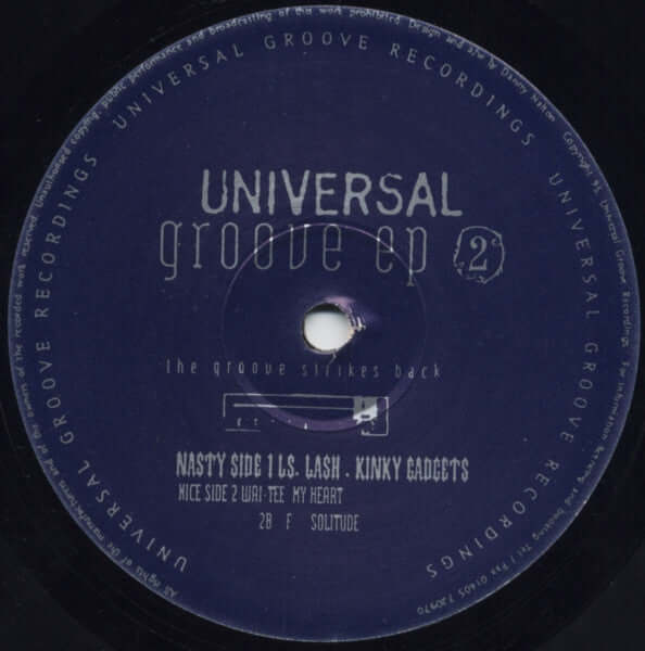 Various - Universal Groove EP 2 "The Groove Strikes Back" Vinyl