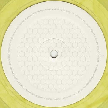 Versalife - Rate Of Change (Yellow Vinyl) Vinyl Vinly Record