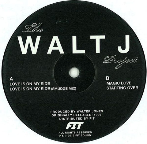 Walt J ‎– The Walt J Project [Warehouse Find] Vinyl - Vinyl Record