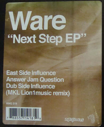Ware - Next Step EP Vinyl Vinly Record